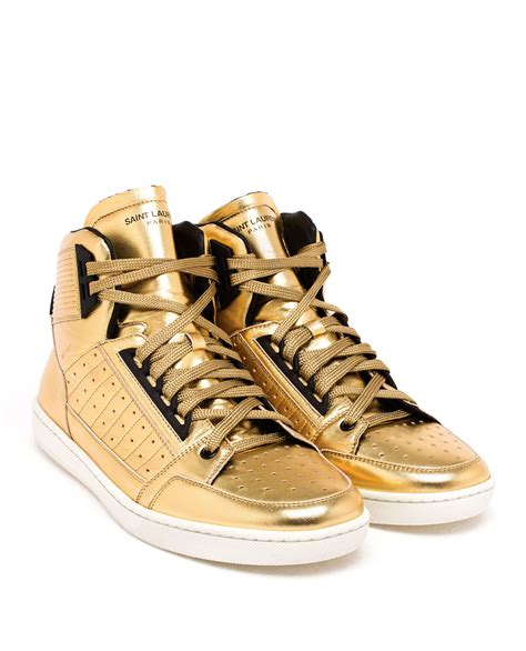 saint laurent shoes men's high tops|st laurent high top sneakers men.